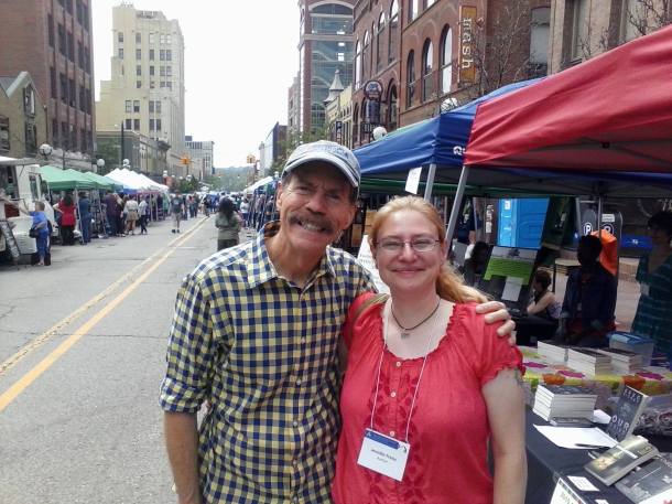 Me with Tom Daldin from Under the Radar Michigan (PBS)